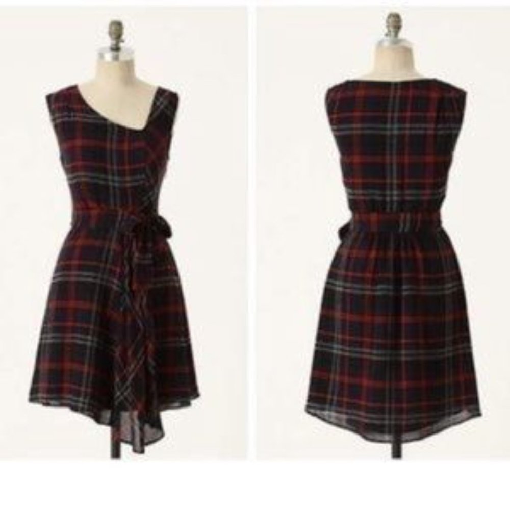 Plaid Anthropologie Dress - Edme & Esyllte